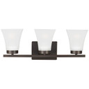 Bathroom Fixtures Three Lights by Generation Lighting ( 1 | 4411603-710 Bayfield ) 