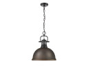 Pendants Metal Shade by Golden ( 62 | 3602-L BLK-RBZ Duncan ) 