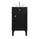 Plumbing Bath Chests/Vanities by Elegant Lighting ( 173 | VF12518BK Park Avenue ) 
