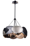 Mid. Chandeliers Metal Shade by George Kovacs ( 42 | P1334-780 Metalo Misto ) 