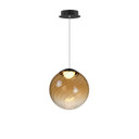 Mini Pendants Glass Down by ET2 ( 86 | E24189-05BK Planetary ) 