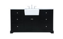 Plumbing Bath Chests/Vanities by Elegant Lighting ( 173 | VF60260BK Franklin ) 