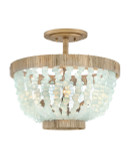 Semi-Flush Mts. Bowl Style by Fredrick Ramond ( 138 | FR30203BNG-BG Dune ) 