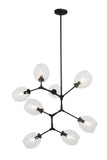 Mid. Chandeliers Glass Down by George Kovacs ( 42 | P1365-66A Nexpo ) 
