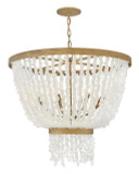 Mid. Chandeliers Glass Down by Fredrick Ramond ( 138 | FR30205BNG Dune ) 