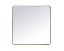 Mirrors Rectangle/Square by Elegant Lighting ( 173 | MR803636BR Evermore ) 