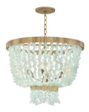 Mid. Chandeliers Glass Down by Fredrick Ramond ( 138 | FR30206BNG-BG Dune ) 