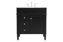 Plumbing Bath Chests/Vanities by Elegant Lighting ( 173 | VF12532BK Park Avenue ) 