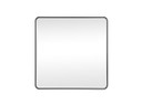 Mirrors Rectangle/Square by Elegant Lighting ( 173 | MR804242BK Evermore ) 