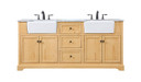 Plumbing Bath Chests/Vanities by Elegant Lighting ( 173 | VF60272DNW Franklin ) 