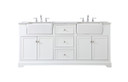 Plumbing Bath Chests/Vanities by Elegant Lighting ( 173 | VF60272DWH Franklin ) 
