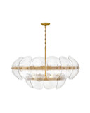 Mid. Chandeliers Glass Up by Fredrick Ramond ( 138 | FR30516HB Lillia ) 