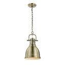 Mini Pendants Metal Shade by Golden ( 62 | 3602-S AB-AB Duncan ) 
