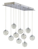 Linear/Island 4 Light + by ET2 ( 86 | E24266-91PC Orb II ) 