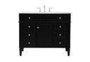 Plumbing Bath Chests/Vanities by Elegant Lighting ( 173 | VF12542BK Park Avenue ) 
