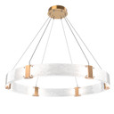 Large Chandeliers Ring/Halo by Hammerton Studio ( 404 | CHB0042-48-NB-CG-CA1-L1 Parallel ) 