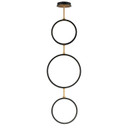 Pendants Ring/Halo by ET2 ( 86 | E24321-BKGLD Hoopla ) 