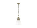 Mini Pendants Metal Shade by Golden ( 62 | 3602-S AB-WHT Duncan ) 