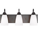 Bathroom Fixtures Three Lights by Generation Lighting ( 1 | 4420203-710 Seville ) 