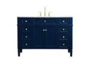 Plumbing Bath Chests/Vanities by Elegant Lighting ( 173 | VF12548BL Park Avenue ) 