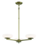 Mid. Chandeliers Glass Up by George Kovacs ( 42 | P1463-695-L Scale ) 