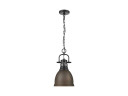 Mini Pendants Metal Shade by Golden ( 62 | 3602-S BLK-RBZ Duncan ) 