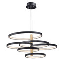Large Chandeliers Ring/Halo by ET2 ( 86 | E24327-BKGLD Hoopla ) 