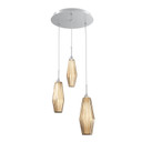 Mini Pendants 3 Light Cluster by Hammerton Studio ( 404 | CHB0049-03-CS-RB-C01-L1 Aalto ) 