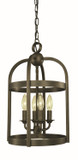 Mini Chandeliers Candle by Framburg ( 8 | 5644 IRON Heidelberg ) 