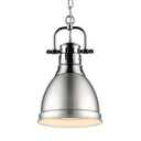 Mini Pendants Metal Shade by Golden ( 62 | 3602-S CH-PW Duncan ) 