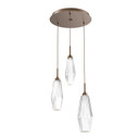 Mini Pendants 3 Light Cluster by Hammerton Studio ( 404 | CHB0049-03-FB-RC-C01-L3 Aalto ) 