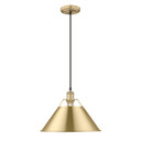 Pendants Metal Shade by Golden ( 62 | 3306-L BCB-BCB Orwell ) 