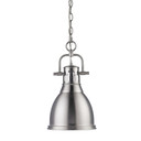 Mini Pendants Metal Shade by Golden ( 62 | 3602-S PW-PW Duncan ) 