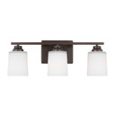 Bathroom Fixtures Three Lights by Generation Lighting ( 1 | 4420903-710 Vinton ) 