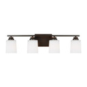Bathroom Fixtures Four Lights by Generation Lighting ( 1 | 4420904-710 Vinton ) 