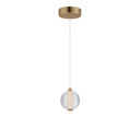 Mini Pendants Glass Down by ET2 ( 86 | E24641-144GLD Rhythm ) 