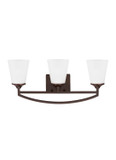 Bathroom Fixtures Three Lights by Generation Lighting ( 1 | 4424503EN3-710 Hanford ) 