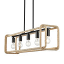 Linear/Island Open Frame by Golden ( 62 | 6085-LP BLK-NR Camden ) 