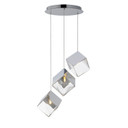 Mini Chandeliers Multi-Port/Cascade by ET2 ( 86 | E24683-28PC Ice Cube ) 