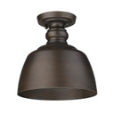 Semi-Flush Mts. Cage by Golden ( 62 | 0316-FM RBZ Holmes ) 