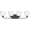 Bathroom Fixtures Four Lights by Generation Lighting ( 1 | 4428804EN3-710 Canfield ) 
