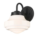 Sconces Single Glass by Golden ( 62 | 0508-1W BLK-VMG Ingalls ) 
