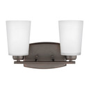 Bathroom Fixtures Two Lights by Generation Lighting ( 1 | 4428902-710 Franport ) 