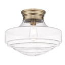 Semi-Flush Mts. Glass Down by Golden ( 62 | 0508-LSF MBS-CLR Ingalls ) 