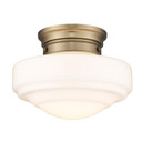 Semi-Flush Mts. Glass Down by Golden ( 62 | 0508-SF MBS-VMG Ingalls ) 