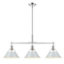 Linear/Island 3 Light Bar by Golden ( 62 | 3306-LP CH-DB Orwell ) 