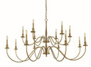 Large Chandeliers Candle by Framburg ( 8 | 5788 BR Matera ) 