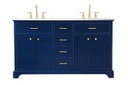 Plumbing Bath Chests/Vanities by Elegant Lighting ( 173 | VF15060DBL Americana ) 