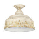 Semi-Flush Mts. Glass Down by Golden ( 62 | 0806-SF AI Keating ) 