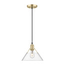 Pendants Glass Down by Golden ( 62 | 3306-M BCB-CLR Orwell ) 
